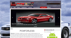 Desktop Screenshot of pcmforless.net