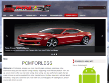 Tablet Screenshot of pcmforless.net
